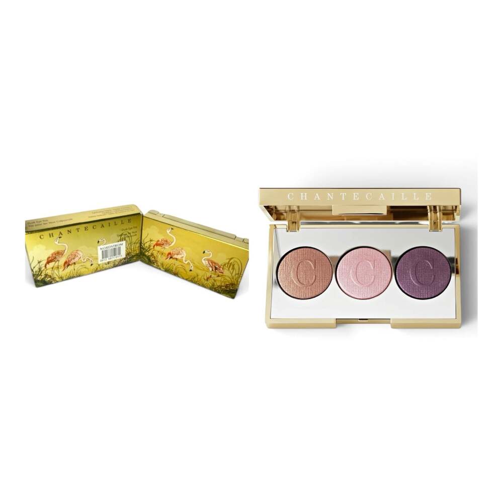 Chantecaille Dusk Eye Trio Flamingo Collection Eyeshadow Palette. Limited! - Picture 6 of 12